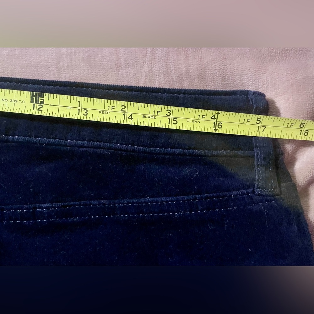 Women’s Dark Blue Corduroy Trousers
SIZE 14  /  EUC! - Picture 7 of 10